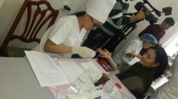 80 студент қан тапсырды (фото)