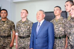 Н. Назарбаев донор болуға тілек білдірген әскери қызметшілерге алғыс білдірді