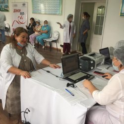 “Қан тапсырып – өмір сыйла” акциясы Жаңақорған ауданы